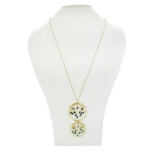 Panacea NWT Crystal Fringe Necklace